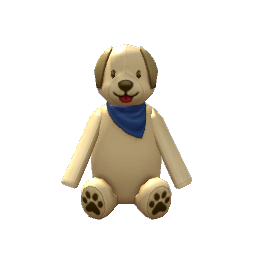 Large Stuffed Dog- V1