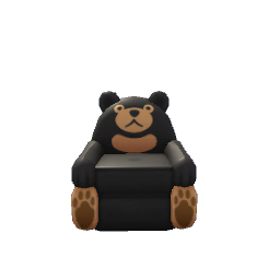Animal Chair- Black Bear