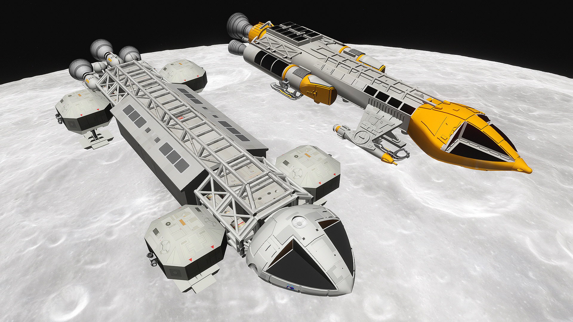 Space 1999 - 'Eagle One' & 'Hawk Mk 9'