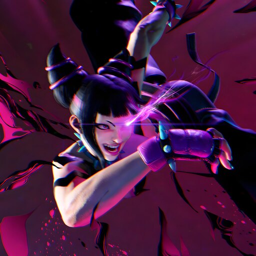 STANLEY LAU JURI Street Fighter 原画 STANLEY LAU JURI Street