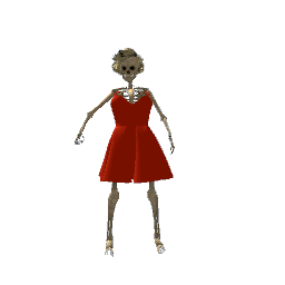 Monroe skeleton-Halloween preview