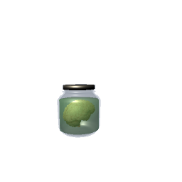 Brain in jar-Halloween