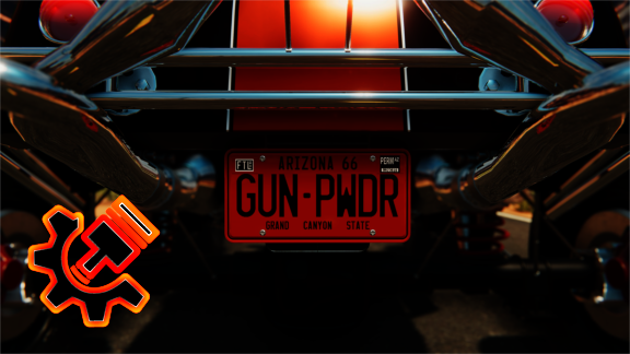 [PLATE] Arizona GUN PWDR 2066 Plate