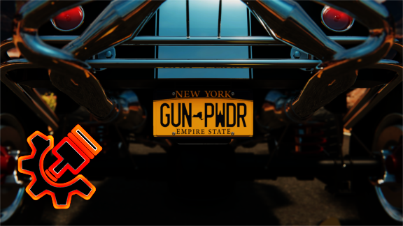 [PLATE] New York GUN PWDR 2022 Plate