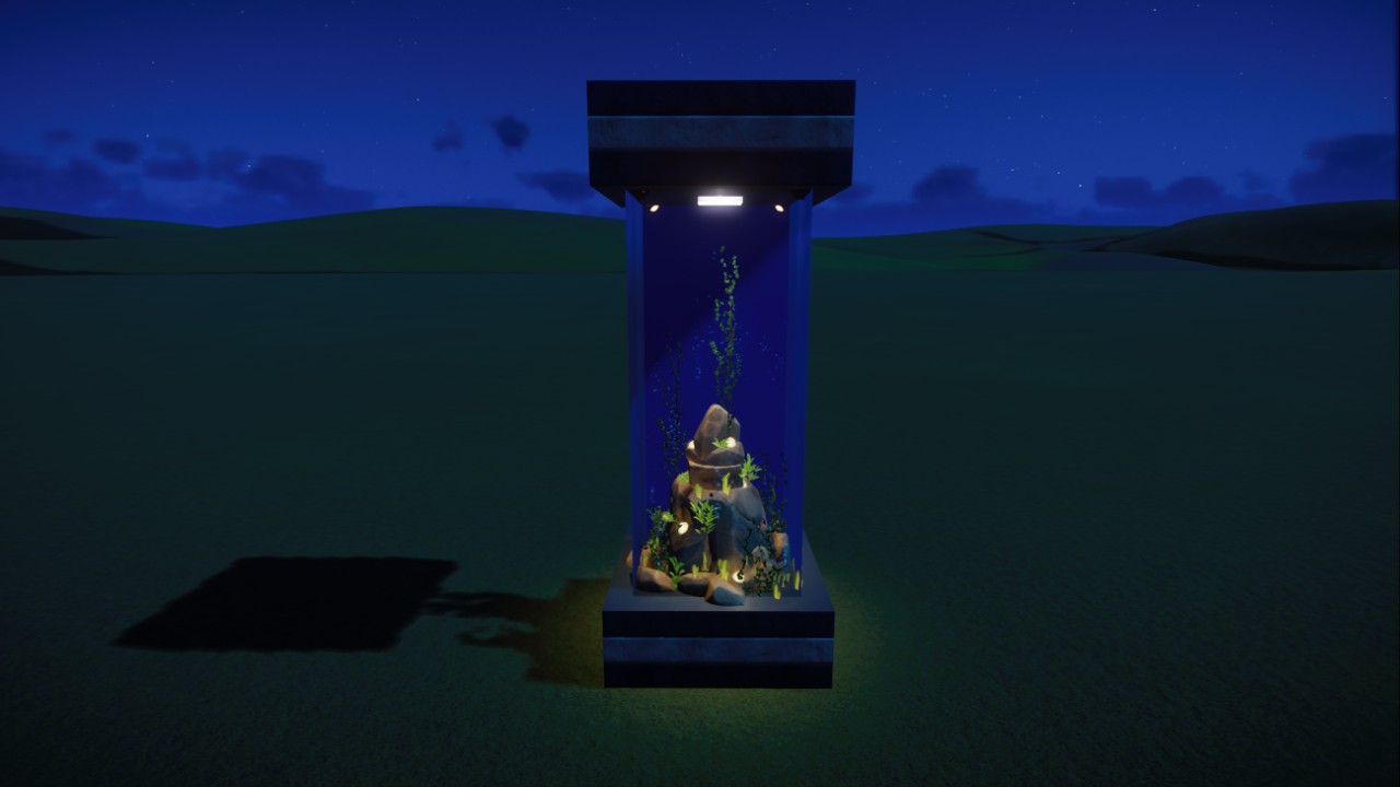 Small Decorative Aquarium