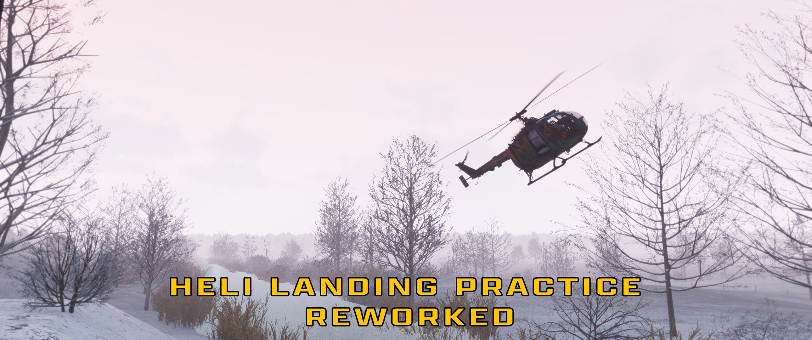 Heli Landing Practice Reworked - Werferlingen Winter