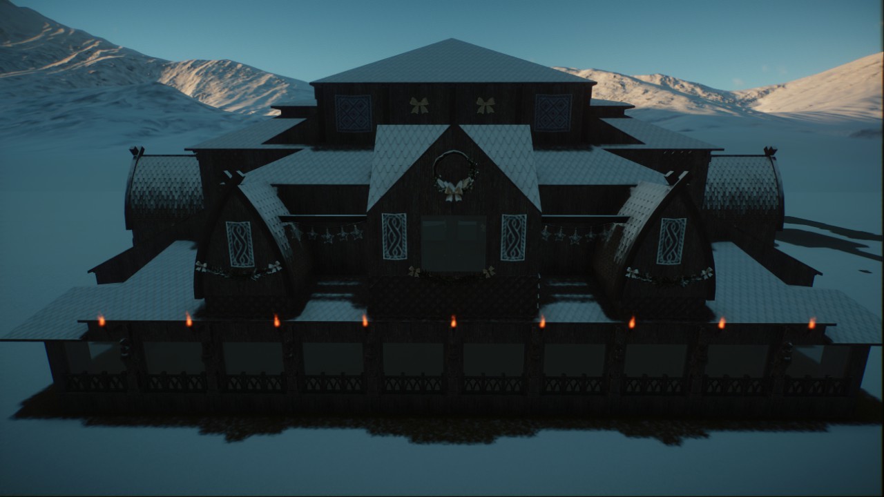 3 Story Arctic Food Court