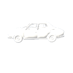 untextured car preview