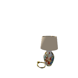 hand painted lamp