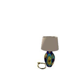 hand painted lamp 2