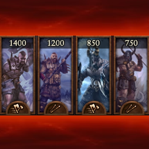 Norsca Skirmisher units