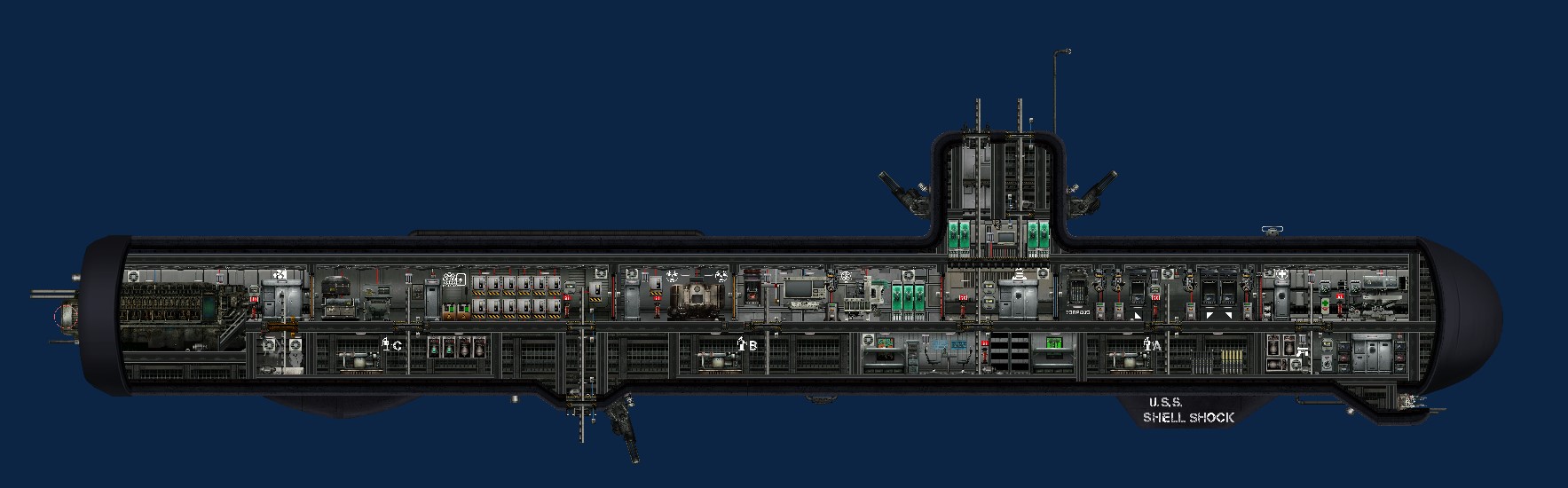 U.S.S. Shell Shock – Barotrauma Mod