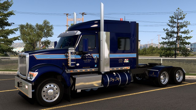 Big Sky Trucking skin for the Harven International HX 520.