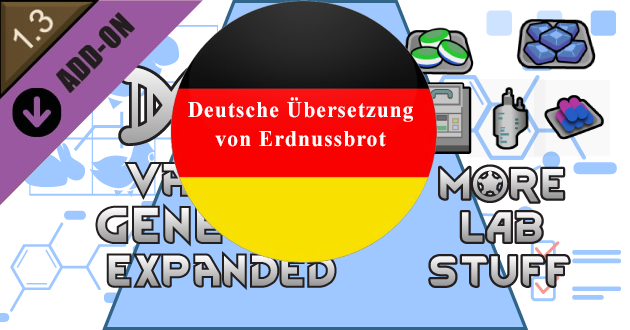 Vanilla Genetics Expanded - More Lab Stuff - Deutsch