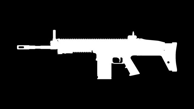 MW2019 FN Scar 17 - Custom HUD Icon Mod (AK-47)