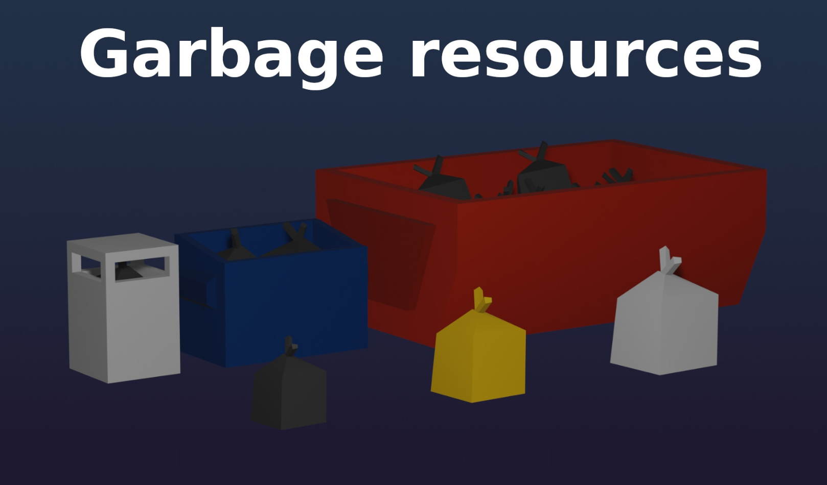 Garbage resources UPDATE – Unturned Mod