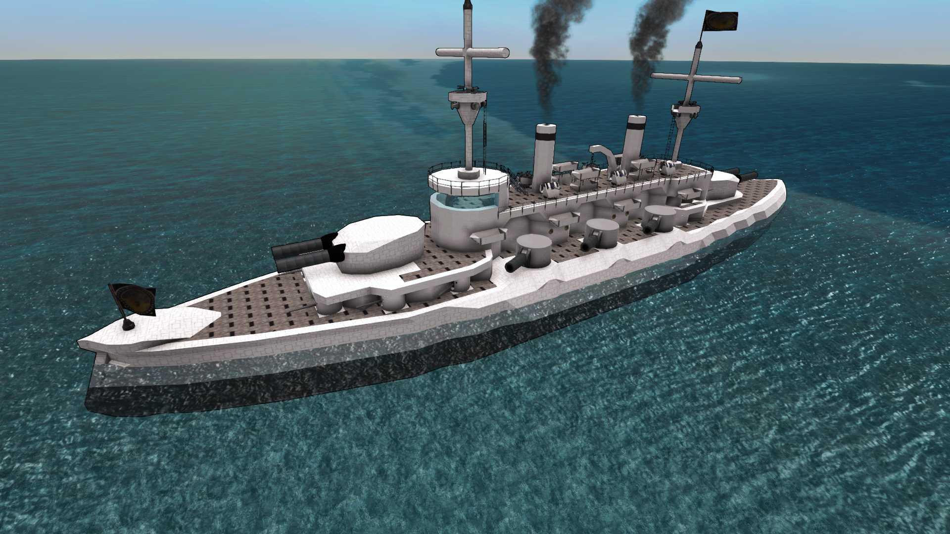 Way of Vikings Class Pre-Dreadnought Battleship