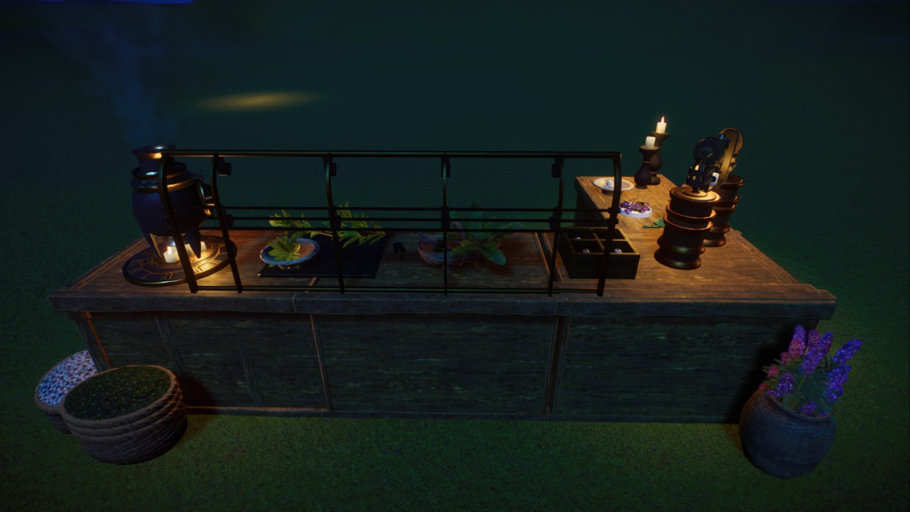 Apothecary Counter