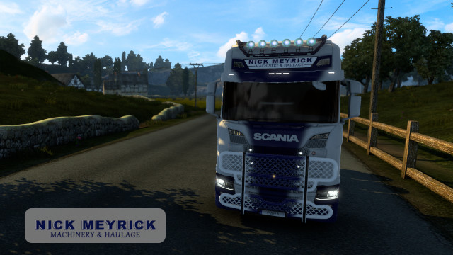 Scania S High Roof - Skin NICK MEYRICK - MACHINERY & HAULAGE