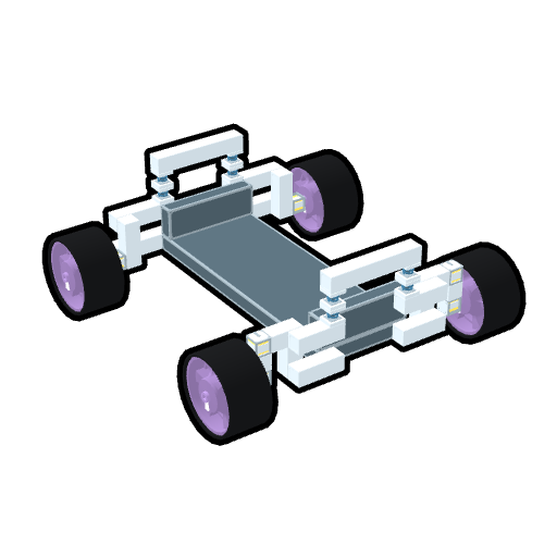 4x4 bot with Suspension