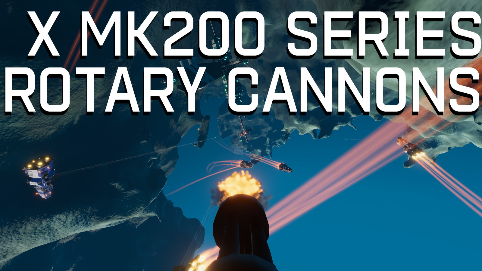 X Mk 200 Rotary Cannons