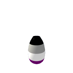 Asexual Pride Vase