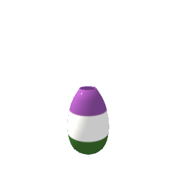 Gender Queer Pride Vase
