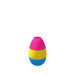 Pansexual Pride Vase