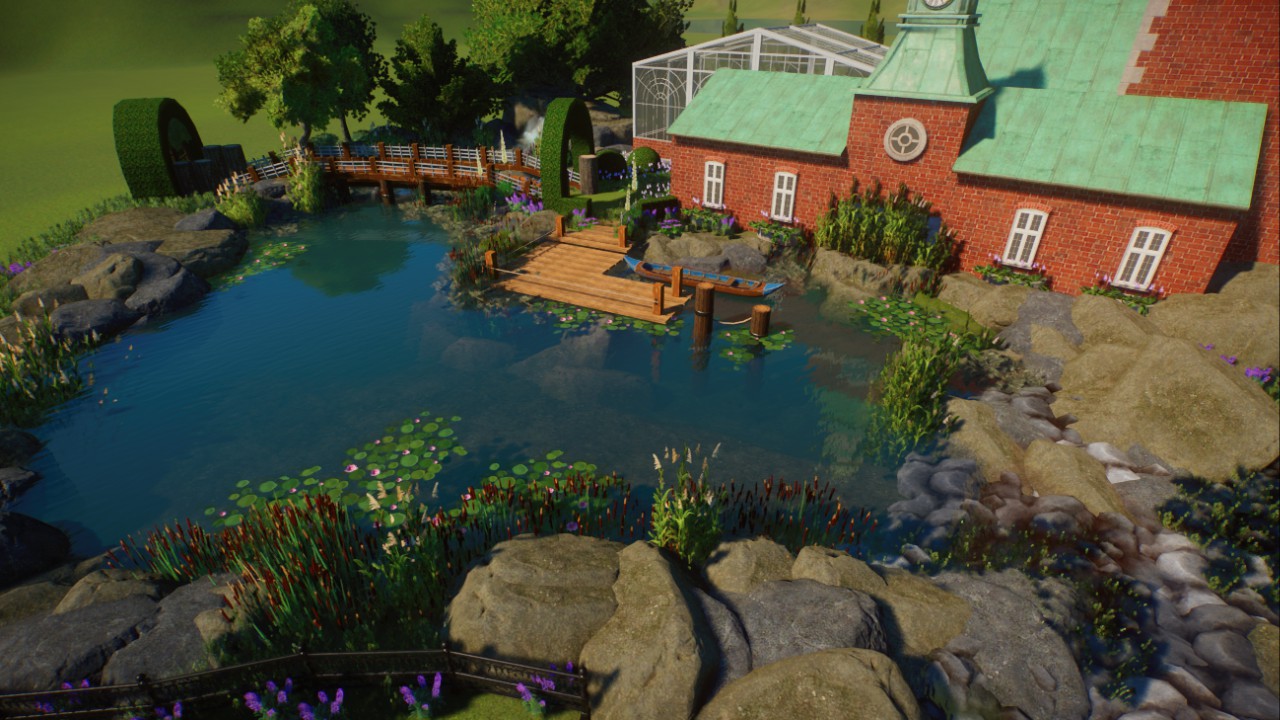 British Pond Habitat by Adamup