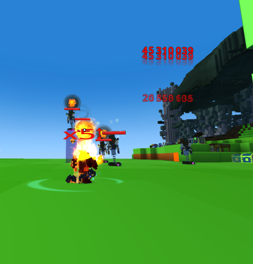 Fixed In Place Combat Text