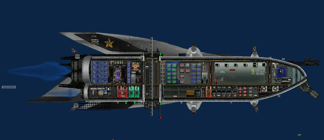 银翅飞鱼号 – Barotrauma Mod