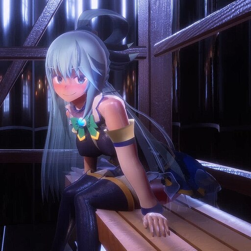 Steam Workshop::ミツボシ -【このすば】アクア様と雨宿り