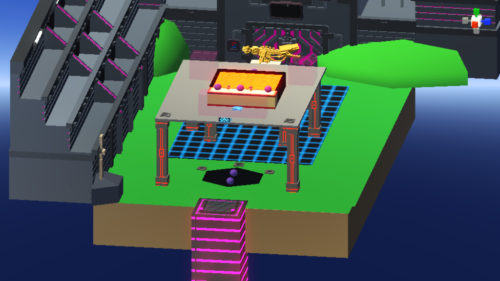 Pillared Platforms