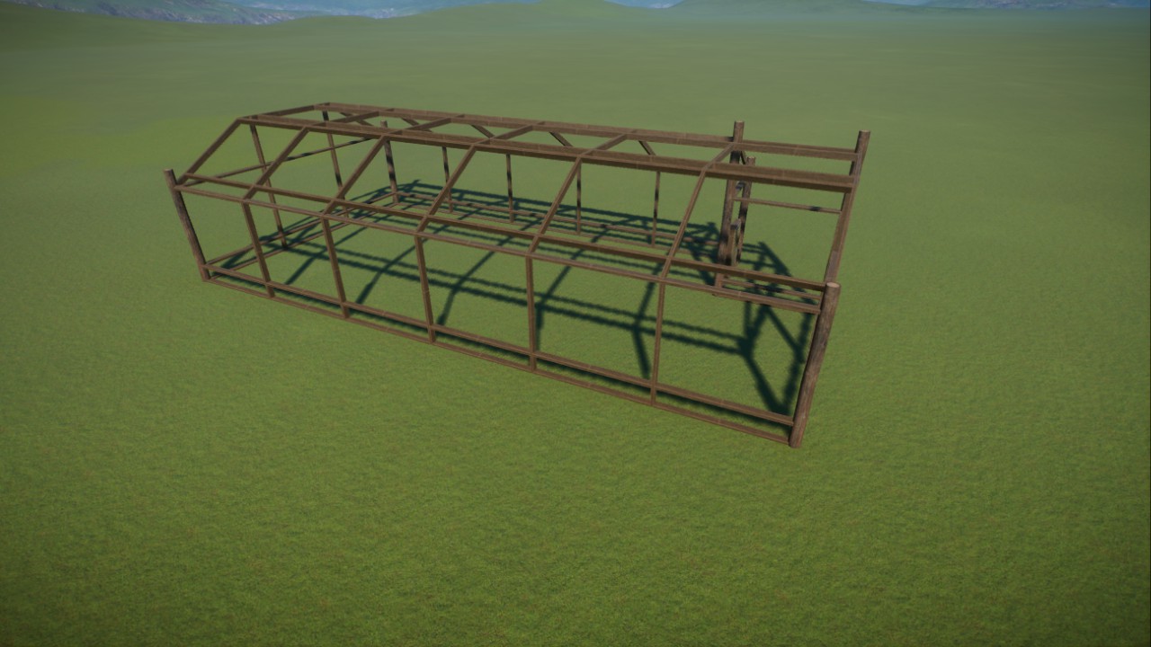 Wood and Chainlink Enclosure