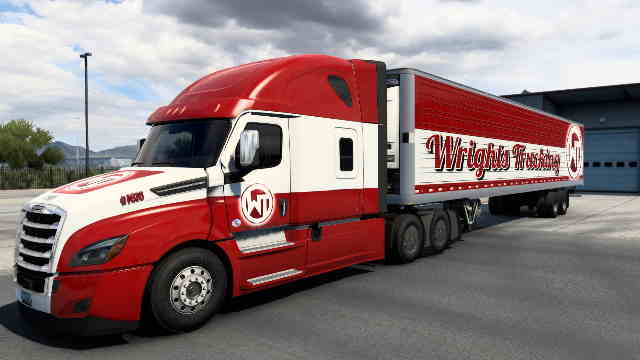 Wright Trucking Skin 4 SCS Box Trailers
