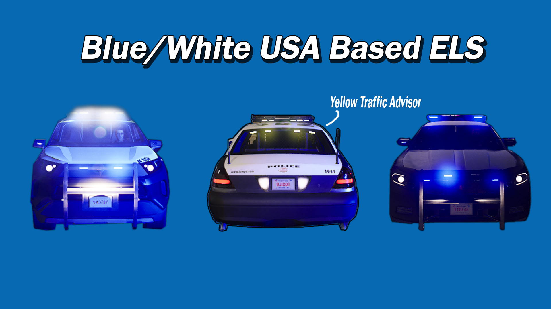 Blue/White USA Based ELS