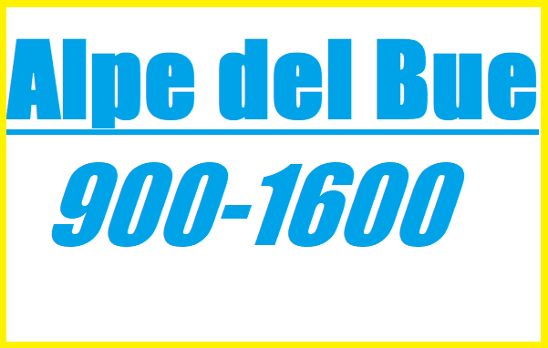 Alpe del Bue