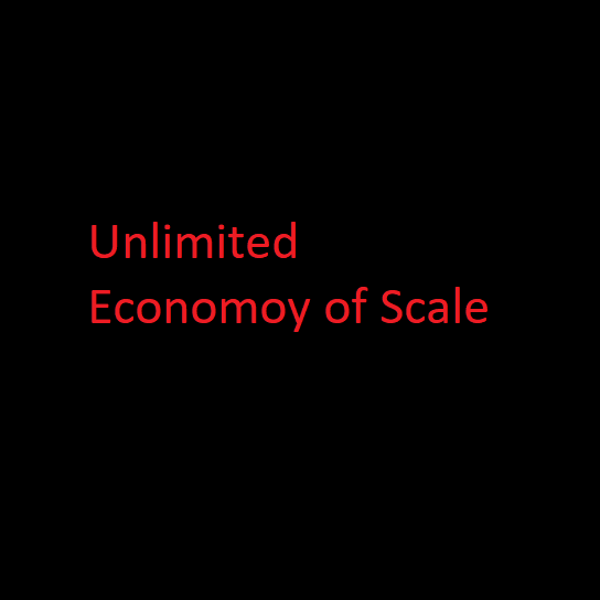 Unlimited Economy of Scale