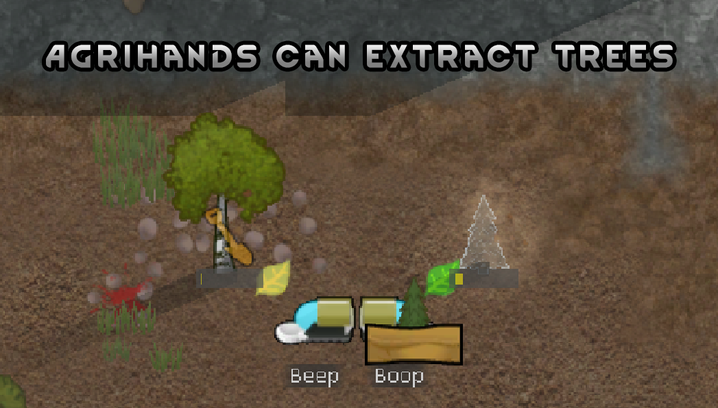 Agrihand Can Extract Trees