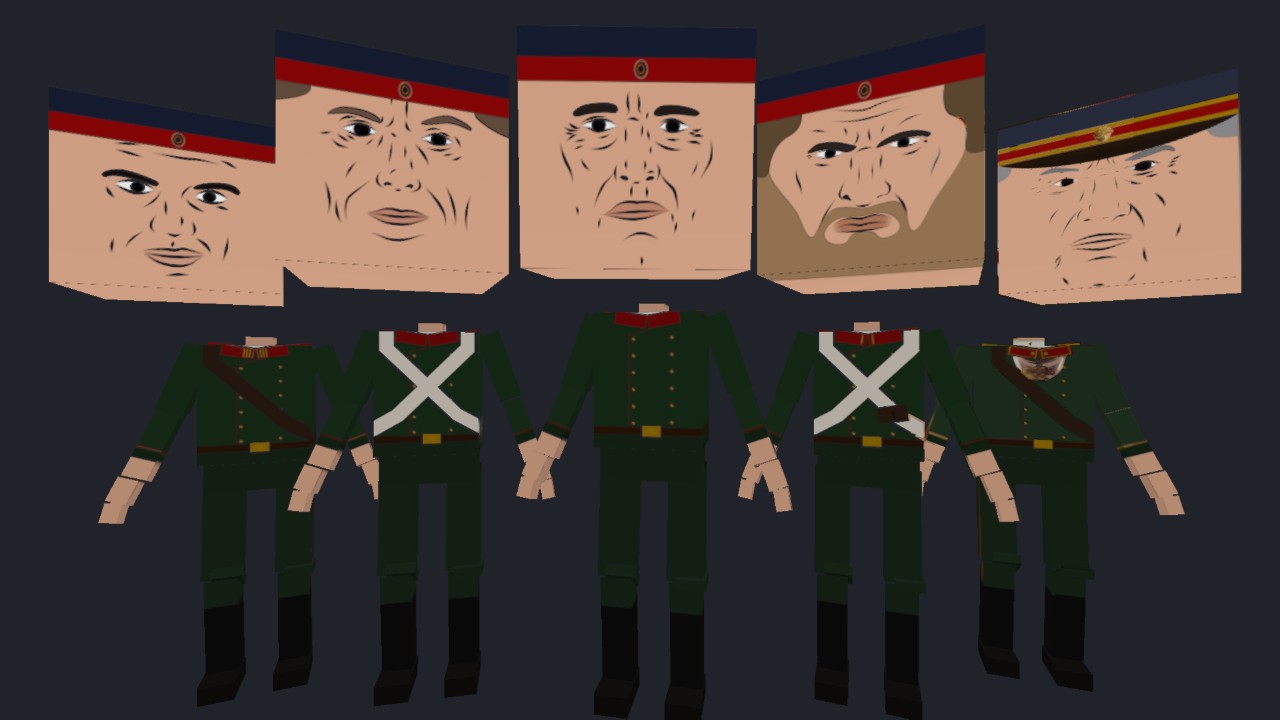 XIX Century Russian Soldiers (Uniforms)
