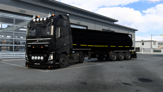 VOLVO with trailer for TMP