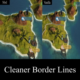Cleaner Region Border Lines