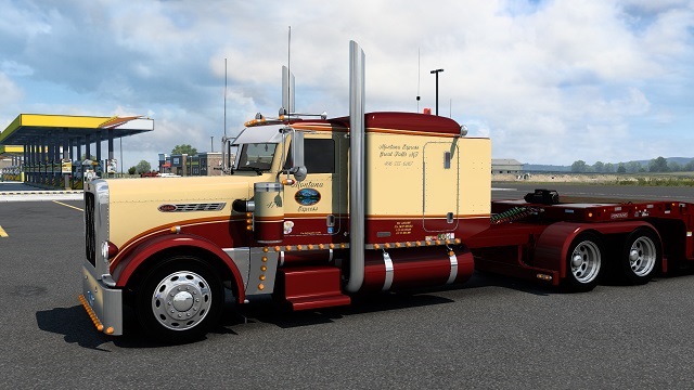 Montana Express Skin for the Rollin Peterbilt 389 Flat Top