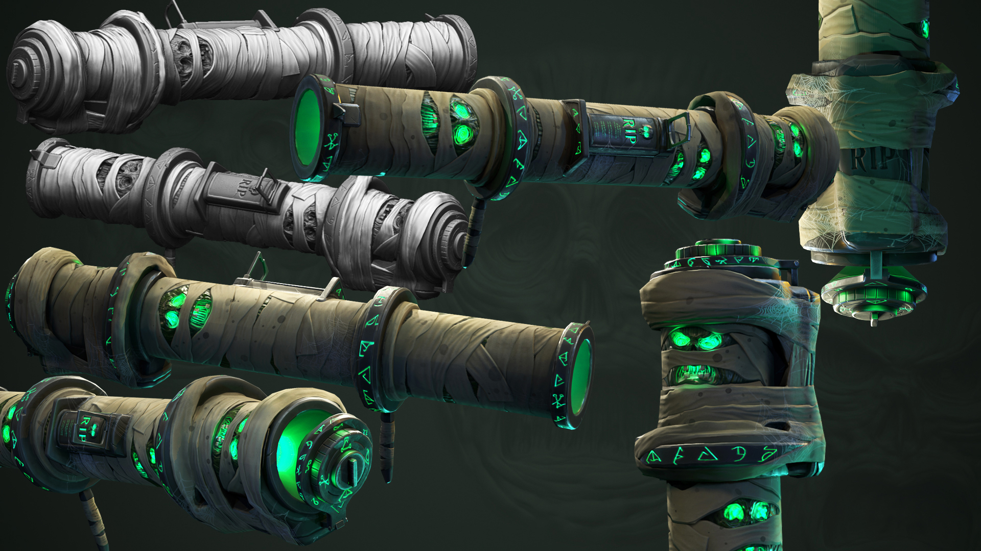 Ancient Curse Rocket Launcher