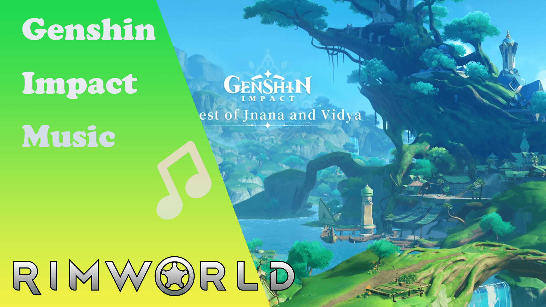 Genshin Impact Music - Sumeru - Forest of Jnana and Vidya