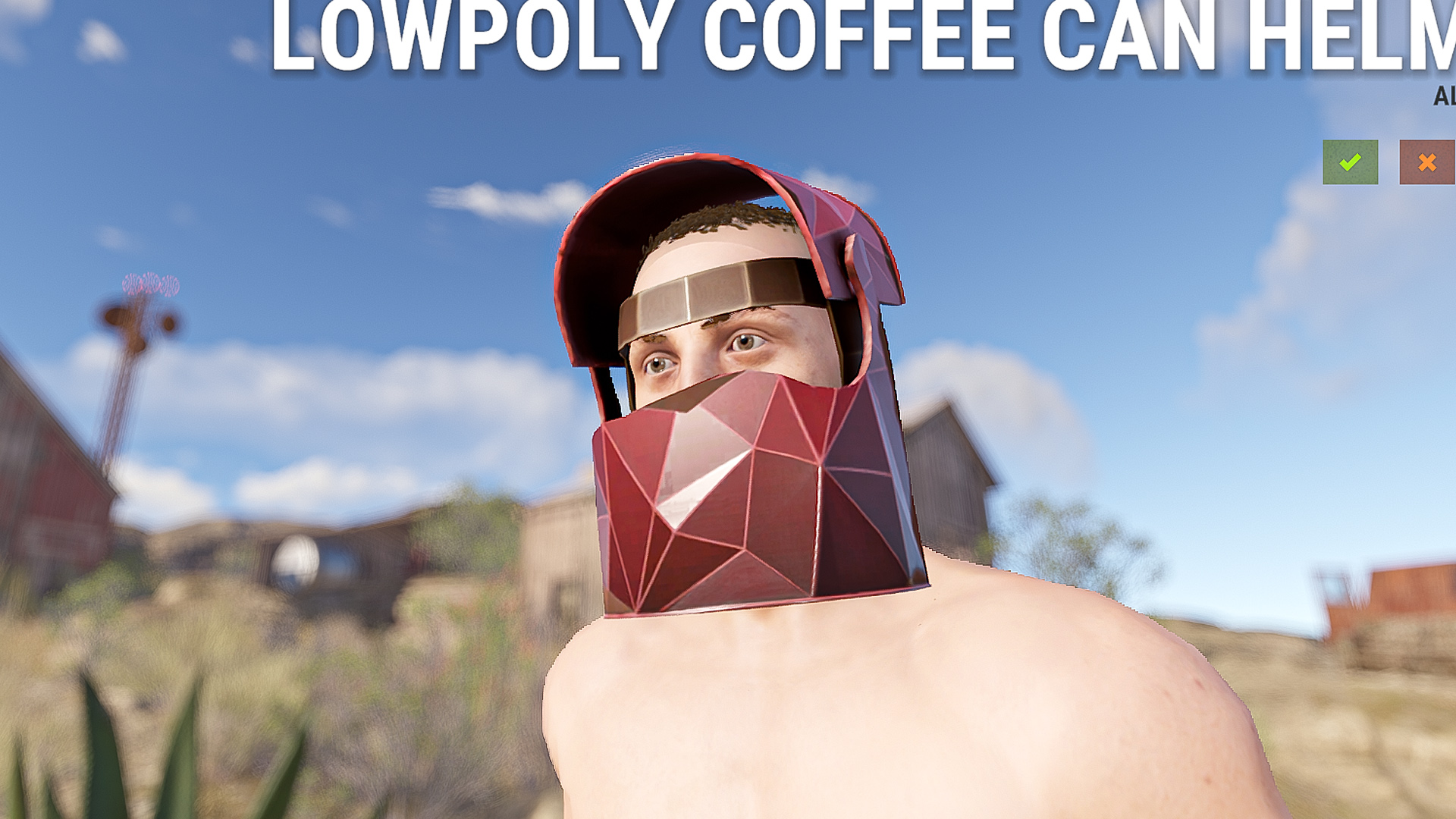 Low Poly Helmet