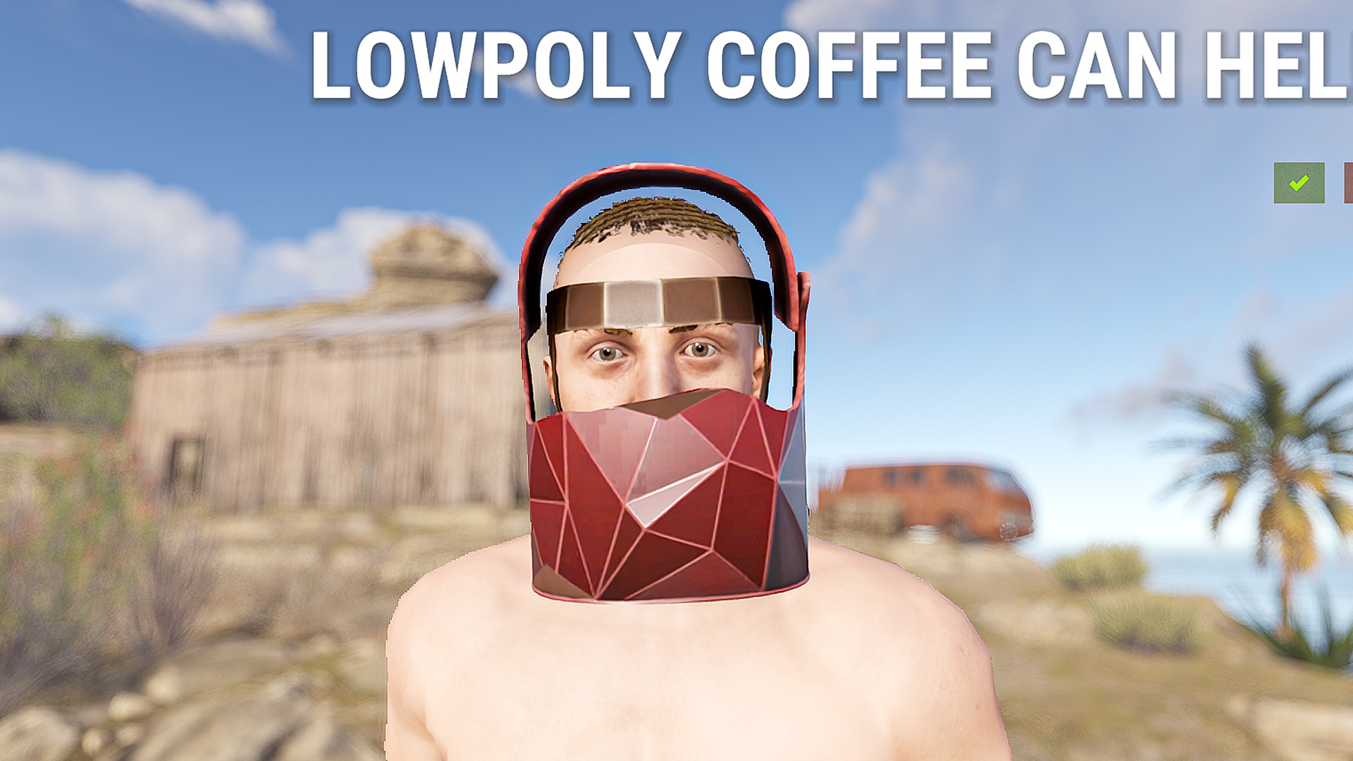Low Poly Helmet