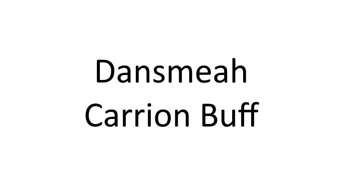 dansmeah carrion buff
