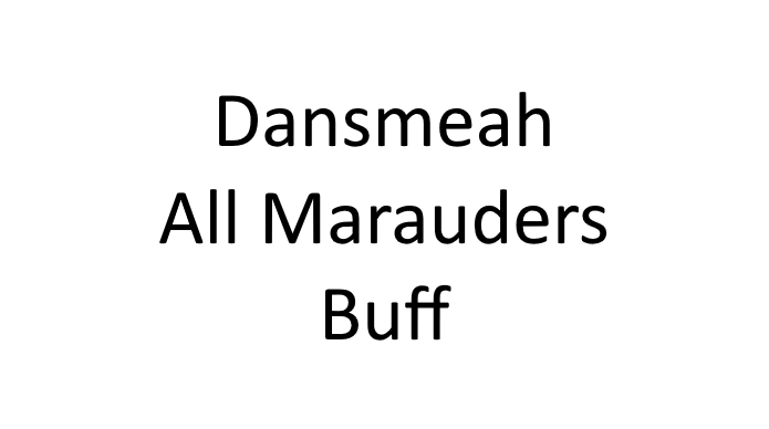 dansmeah marauders buff