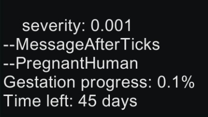 Full Term Pregnancies mod preview for RimWorld